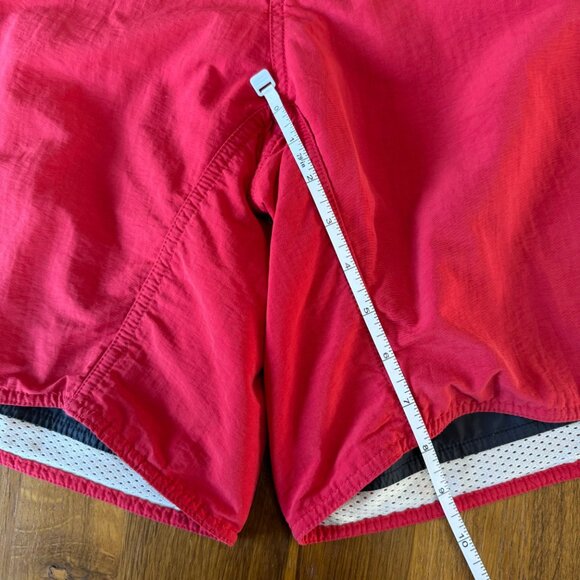 PATAGONIA Board Shorts Mens 34 Solid Red Swim Trunks Fully Lined Boardshorts - Picture 8 of 9